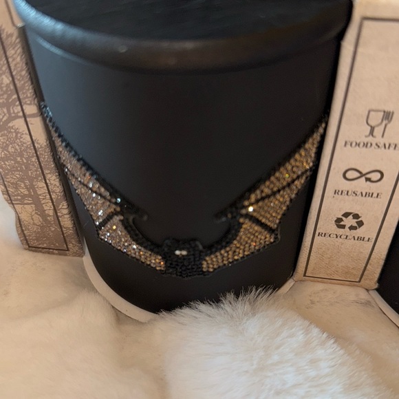 Halloween three-piece glass canister with wooden lid 👻🦇🕷️ - Picture 15 of 15